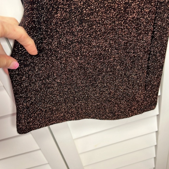 Urban Outfitters Silence+Noise Bella Shimmer Pull On Stretch Flare Pants Medium - Picture 5 of 10